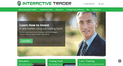 Desktop Screenshot of interactivetrader.com